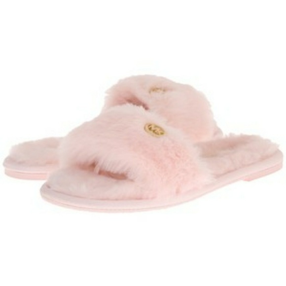 mk fur slides